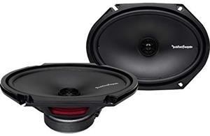 2 Pairs of Rockford Fosgate Prime R168X2 220W Max (110W RMS) 6" x 8" 2-Way Prime Series Coaxial Car Speakers - 4 Speakers + 100FT Speaker Wire + Free Gravity Phone Holder 