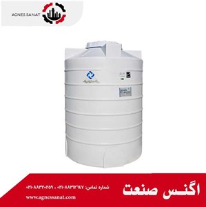 منبع ذخیره 3000 لیتری پلاستیکی عمودی پلاستونیک