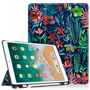 Fintie Case with Built-in Apple Pencil Holder for iPad Air 10.5" (3rd Gen) 2019 Pro 2017 [SlimShell] Ultra Lightweight Standing Protective Cover Auto Wake/Sleep, Jungle Night 