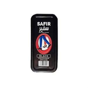 واکس کفش سفیر مدل BLK رنگ مشکی بسته 2 عددی