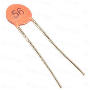 خازن عدسی  56pF