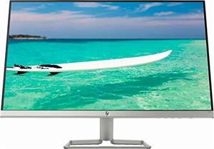 HP Newest 27" Widescreen IPS LED Full HD (1920 x 1080) Monitor, 10,000,000:1 Contrast Ratio, 5 ms Response Time, FreeSync, 2X HDMI and 1x VGA Input, 178° View Angle, 75Hz Refresh Rate, Natural Silver 