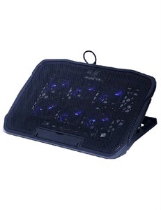پایه خنککننده لپتاپ ایکس فورتک مدل xt-066 دارای شش عدد فن مناسب برای لپ تاپهای 17.1 اینچی و بزرگتر