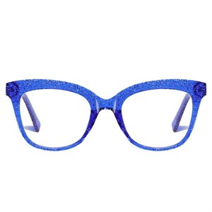 فریم عینک طبی گربه ای زنانه مدل TR3505C199P03 Sky مناسب برای صورت گرد و بیضی