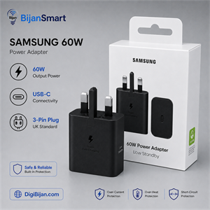 شارژر سامسونگ مدل EP-T6010 توان 60 وات سه پین  (اورجینال)