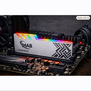 کاور رم RGB مدل POSEIDON 2026 silver