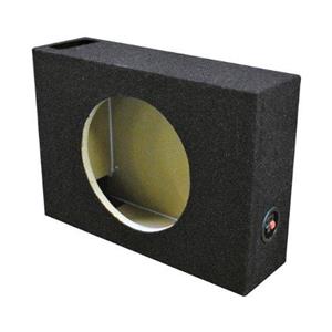 Qpower Single 10" Shallow Vented Woofer Box 