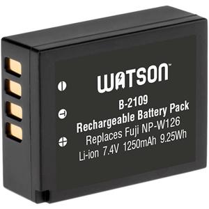 Watson NP-W126 Lithium-Ion Battery Pack (7.4V, 1120mAh) -Replacement for Fujifilm NP-W126 Mirrorless:X-E1, X-Pro 1FinePix:, HS30EXR, HS35EXR, HS50EXR