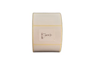 برچسب و استیکر لیبل صدفی (PVC) سایز 40×60 میلیمتر تک ردیف 1000 عددی 