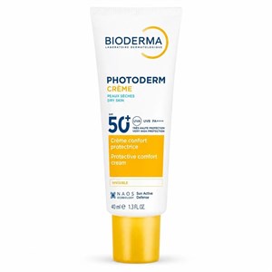 کرم ضدآفتاب بی‌رنگ بایودرما فوتودرم Bioderma Photoderm Cream SPF50  Invisible Sunscreen