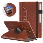 MoKo Case for Samsung Galaxy Tab S4 10.5, [5 Angle Viewing] 360 Degree Rotating Stand Ultra Slim PU Leather Cover with Auto Wake/Sleep for Galaxy Tab S4 10.5 (SM-T830/T835/T837) 2018 Tablet - Brown