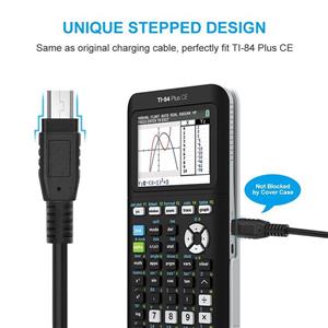 IBERLS DC 5V Power Supply Adapter Replacement Texas Instruments Graphing Calculators Charger for TI 84 Plus CE 89 Titanium Nspire CX CAS 