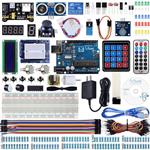 Miuzei Super Starter Kit Compatible with Arduino Projects with LCD1602 Module, Breadboard, Servo, 9V 1A Power Supply, sensors, LEDs, Detailed Tutorial MA13