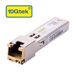 SFP to RJ45 Copper Module - 1000BASE-T Mini-GBIC Gigabit Transceiver for Ubiquiti UF-RJ45-1G, D-Link, Supermicro, Netgear, TP-Link, Broadcom, Linksys, up to 100m