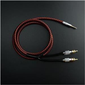 Monster Audio Cable Stereo Male 3.5mm to 2 RCA - 1M (3 Feet) Hi-Fi for Audiophile MP3/4 CD PC IPAD iPod 