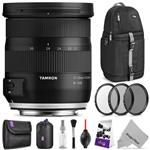 Tamron 17-35mm f/2.8-4 DI OSD Lens for Nikon F w/Advanced Photo and Travel Bundle (Tamron 6 Year Limited USA Warranty)