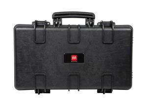 Monoprice Weatherproof/Shockproof Hard Case - Black IP67 Level dust and Water Protection up to 1 Meter Depth with Customizable Foam, 22" x 14" x 8" 