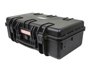 Monoprice Weatherproof/Shockproof Hard Case - Black IP67 Level dust and Water Protection up to 1 Meter Depth with Customizable Foam, 22" x 14" x 8"