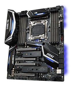 MSI Performance Gaming Intel X299 LGA 2066 DDR4 USB 3.1 SLI ATX Motherboard (X299 Gaming PRO Carbon AC) (Renewed)