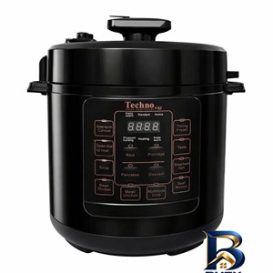 زودپز تکنو با ظرفیت 6. و بدنه استیل