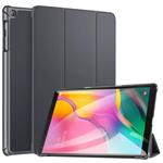 Ztotop Case for Samsung Galaxy Tab A 10.1 2019, Ultra Slim Lightweight Trifold Stand Smart Folio Case Hard Cover for Samsung Tab A 10.1 Inch Tablet SM-T510/SM-T515 2019 Release - Darkgray