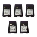 Tenq 5pack 1500mah Ni-mh Replacement Battery for Motorola Radios Mag One Bpr40 A8 Pmnn4071 Pmnn4071a Pmnn4071ar Belt Clip 