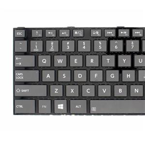 Generic NEW Black Laptop US Keyboard For Toshiba Satellite M800 L800 L830 C800 C800D M805 L805 P845T C840 C840D C845 C845D P840 P840t P840-ST2N Series Replacement Parts 