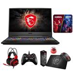 MSI GE65 Raider-051 (i7-9750H, 16GB RAM, 512GB NVMe SSD, NVIDIA RTX 2070 8GB, 15.6" Full HD 240Hz 3ms, Windows 10) VR Ready Gaming Notebook