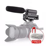 TAKSTAR SGC-598 Interview Photography Microphone Nikon/Canon Camcorder Camera/DV (SGC598 w Windsheild) (Medium)
