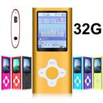 G.G.Martinsen 16GB MP3 Player, MP4 Player, Digital Music Player, Support Photo Viewer, Mini USB Port 1.8 LCD, Media Player, Stylish MP3/MP4 Player, Expandable up to 64GB (Blue&White)