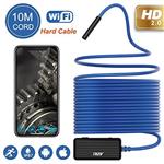 Wireless Endoscope THZY 1200P HD 10m WiFi Borescope Inspection Camera 2.0 Megapixels Snake Camera for Android iOS Smartphone, iPhone, Tablet iPad Blue