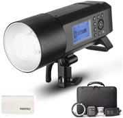 Godox AD400Pro All-in-one Outdoor Flash Strobe Battery-Powered Monolight with TTL HSS 2.4GHz X Wireless Remote System (Support Various Accessories by Different Adapter Ring)