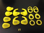 Set OEM 14 EarGels and 1 FitClip for Jabra Sport Wireless+ Jabra Sport Sport+ Bluetooth Headset Ear Buds Ear Gels Stabilizers Eargels Earbuds Eartips Earstabilizers Replacement