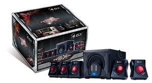Genius GX-Gaming 5.1 Surround Sound 80 Watts Gaming Speaker System with Remote Control (G5.1 3500) 