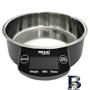 ترازو آشپزخانه دیجیتال مکسی مدل scale-666-a حداکثر ظرفیت قابل اندازهگیری 5 کیلوگرم با دقت اندازهگیری 1 گرم