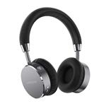 Satechi Aluminum Bluetooth Wireless Headphones with Enhanced Bass 3.5mm Audio-Out Jack - Compatible with iPhone Xs Max/XS/XR/X, 8 Plus/8, 2018 iPad Pro, Microsoft Surface Go and More (Space Gray)