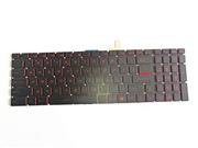 QUETTERLEE Replacement Keyboard for MSI GS63 GS60 GS70 GT72 GE62 GE72 PE60 PE70 GT62 GL62 GL62M GP62 GL72 GP72 PE62 GE63 GE73 GS63VR WS60 GE62VR GE73VR GT62VR Series Keyboard Backlit US Layout - Red