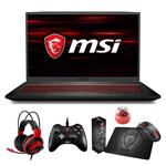 MSI GF75 Thin 9SC-027 (i7-9750H, 16GB RAM, 512GB NVMe SSD, NVIDIA GTX1650 4GB, 17.3" Full HD, Windows 10) Gaming Notebook