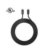 Pwr Extra Long 12 Ft DisplayPort to DisplayPort Adapter Cable 144hz for Monitor, Laptop, Desktop, TV, Projector - Supports 1080p Resolution Full HD Ready (DP to DP Cables)