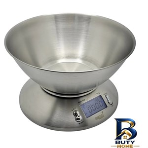 ترازو آشپزخانه دیجیتال مکسی مدل S-999 حداکثر ظرفیت قابل اندازهگیری 5 کیلوگرم با دقت اندازهگیری 1 گرم