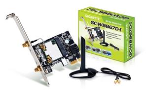 Gigabyte GC-WB867D-I REV Bluetooth 4.2/Wireless AC/B/G/N Band Dual Frequency 2.4Ghz/5.8Ghz Expansion Card 