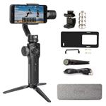 Zhiyun Smooth 4 3-Axis Handheld Gimbal Stabilizer Compatible FiLMiC Pro for iPhone Xs Max/Xs/X/8 Plus/7/SE Samsung Galaxy S9+/S8/S7 etc Smartphones(Gopro Adapter/Charging Cable/Counterweight Included)