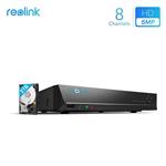 Reolink PoE NVR 8 Channel Home Security Camera System Video Recorder with 2TB Hard Drive Support 720p/1080p/4MP/5MP HD IP Camera RLN8-410