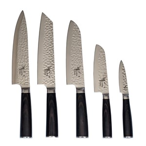 سرویس چاقو آشپزخانه ۵ پارچه کوکینگ فلیم مدل SW Pro 5