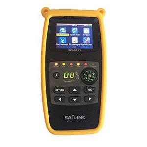 SATLINK WS-6933 DVB-S2 FTA C&KU Band Digital Satellite Meter Finder with Compass 