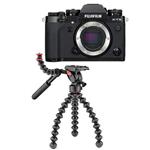 Fujifilm X-T3 Mirrorless Camera Body, Black - with Joby GorillaPod 3K Video PRO