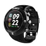 QUANOVO Smart Watch, Waterproof F18 Smartwatch IP68 Waterproof Heart Rate Monitor Pedometer Smartwatch Sleep Analysis Calorie Counter with Built-in GPS,Black