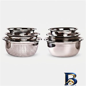 ست آبکش و لگن مدل UN32-28-24 مجموعه 6 عددی اصل
