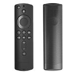 Shock Proof Silicone Remote Case for All-New Fire TV Stick 4K Alexa Voice Remote (2017 Edition) (2nd Gen) / Fire TV Stick Alexa Voice Remote (Black)