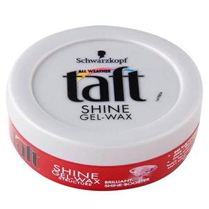 واکس مو تافت مدل Shine Gel-Wax حجم 75 میلی لیتر Taft Shine Gel-Wax Hair Vax 75ml